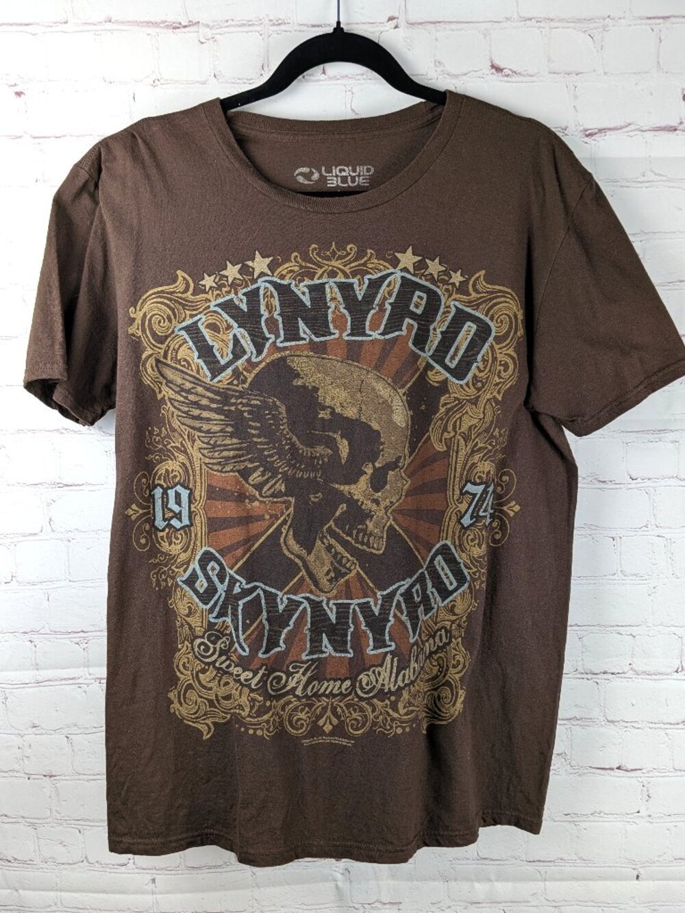 Lynyrd Skynyrd Sweet Home Alabama Graphic Band Tee L